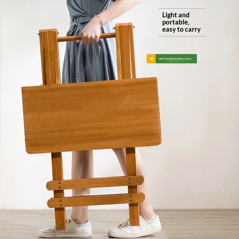 Modern Extendable Folding Dining Table Space Saving Compact Apartment Round Rectangular Wooden Dining Table Chairs Furniture