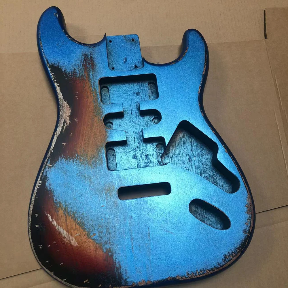 Heavy relic ST electric guitar body kit DIY