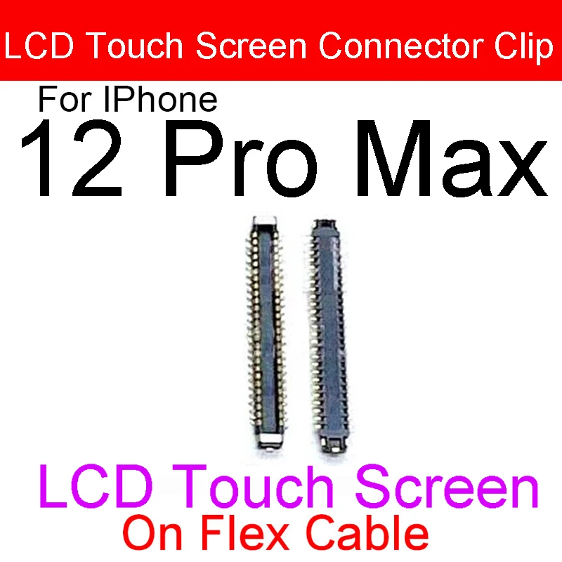 FPC Konektörü iPhone 12 mini 12 12 Pro Max Lcd Sayısallaştırıcı