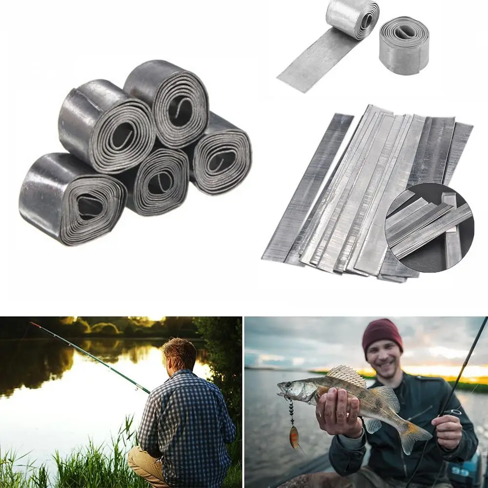 Fishing Equipment Fishing Accessories Fishing Tackle Lead Sinker Tin Roll Fishing Supplies Lead Sheet Strip