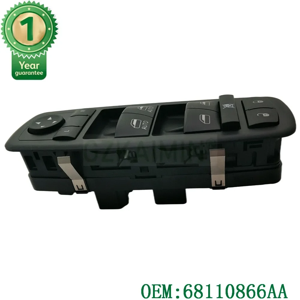 

Front Left Power Window Switch OEM 68110866AA 68110866AB 68298866AA 901400Rfor Dodge Grand Caravan Ram Dodge 1500 2012-2015