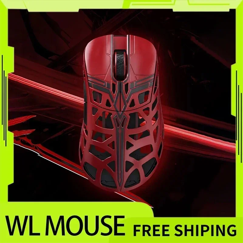 

Wanling Sword X Wlmouse Wireless Mouse 8k Magnesium Alloy Paw3950 Sensor Dual Mode Gaming Mouse For Pc Gamer Accessories Office