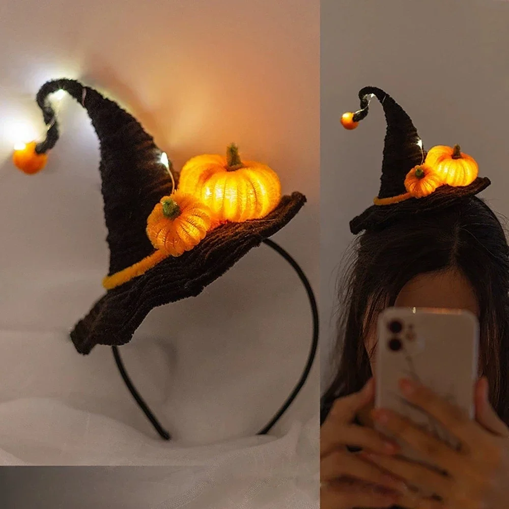 ハロウィーン用ヘアバンド10個セット。プラスチック製で、ハロウィーンのdiyヘアアクセサリーとして使用できます。