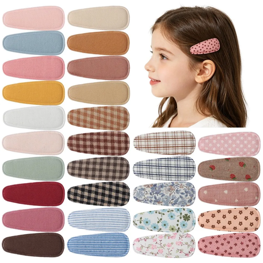 200pc-baby-floral-prints-22-inch-drop-snap-hair-clips-tartan-plaid-bb-barrettes-for-girls-women-kids-bulk-pack-hair-accessories