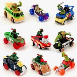 Teenages Mutants Ninjas Turtles Mutants Mayhem Toy Car Bebop Shredder Leonardo Action Figures Motorcycle Model Toys Kid's Gifts