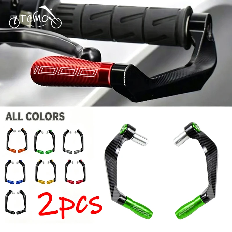 Image of Für Kawasaki Z1000 Z1000R Z1000SX Z 1000 R SX 2015-2025 Z-1000 Motorrad Lenkergriff-Schutz Brems- und Kupplungshebel-Protektor