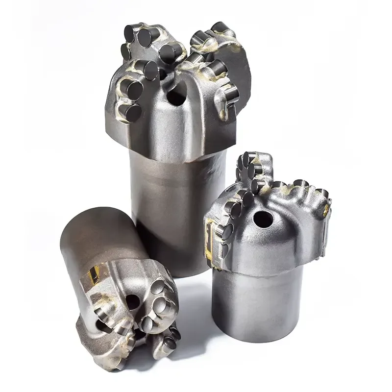 Somebetter Three-Wing Arc-Angled PDC Core Drill Bits Coated Steel Matrix for Fast Drilling Water Well Mining