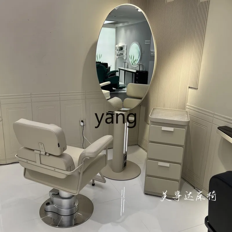 

LH barber shop special mirror hair salon single and double-sided floor perm and dye hair cutting mirror table new