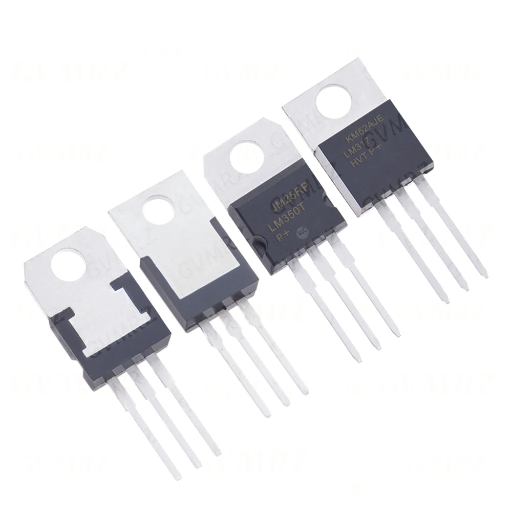 10pcs LM317HVT LM317T LM337T LM338T LM350T LM317 LM337 LM338 LM350 TO-220