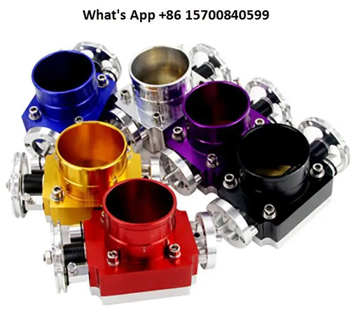 Universal Intake Throttle Valve High Strength Alloy 90/70/65 mm Caliber Mechanical Throttle