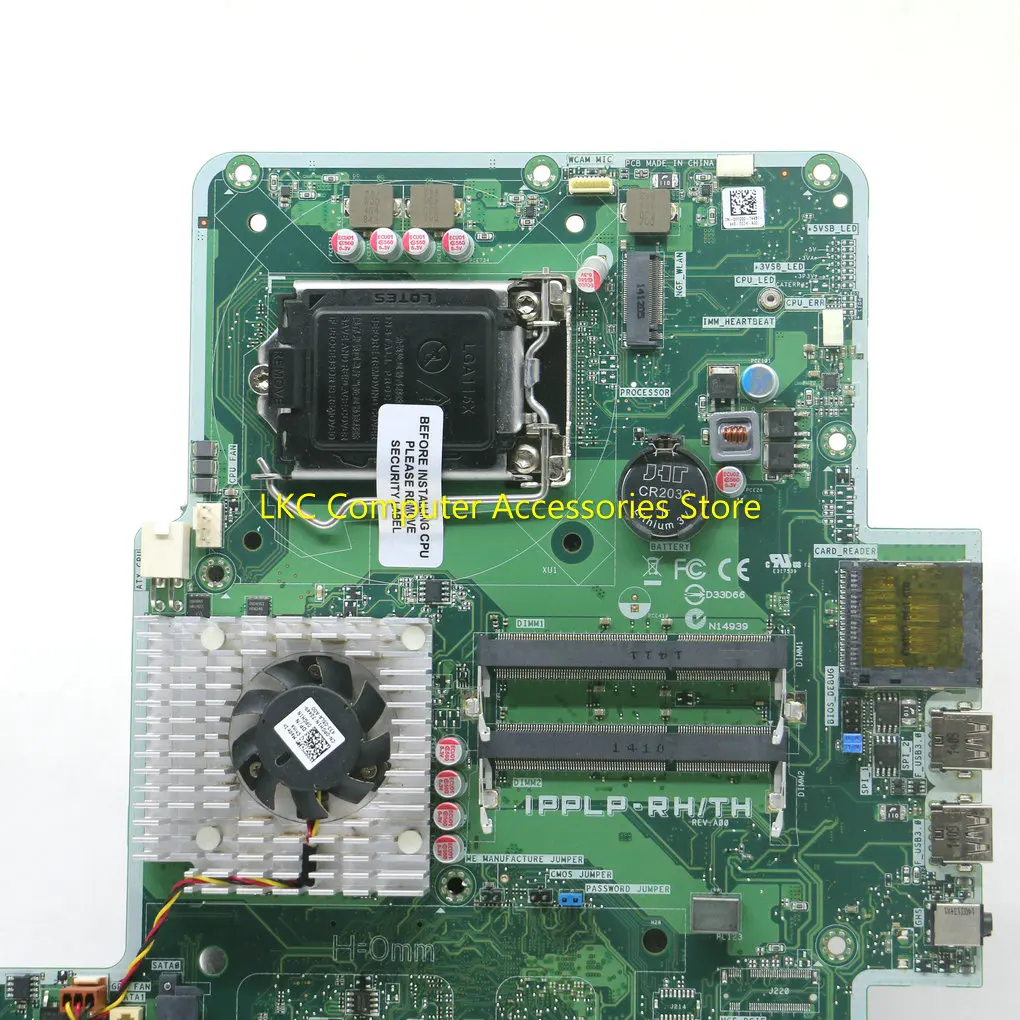 Imagem -05 - para Dell Inspiron 23 5348 Placa-mãe Tudo-em-um Ipplp-rh th 0td00 00td00 Cn00td00 Withgpu Lga1150 Ddr3 Mainboard100 Testado Novo