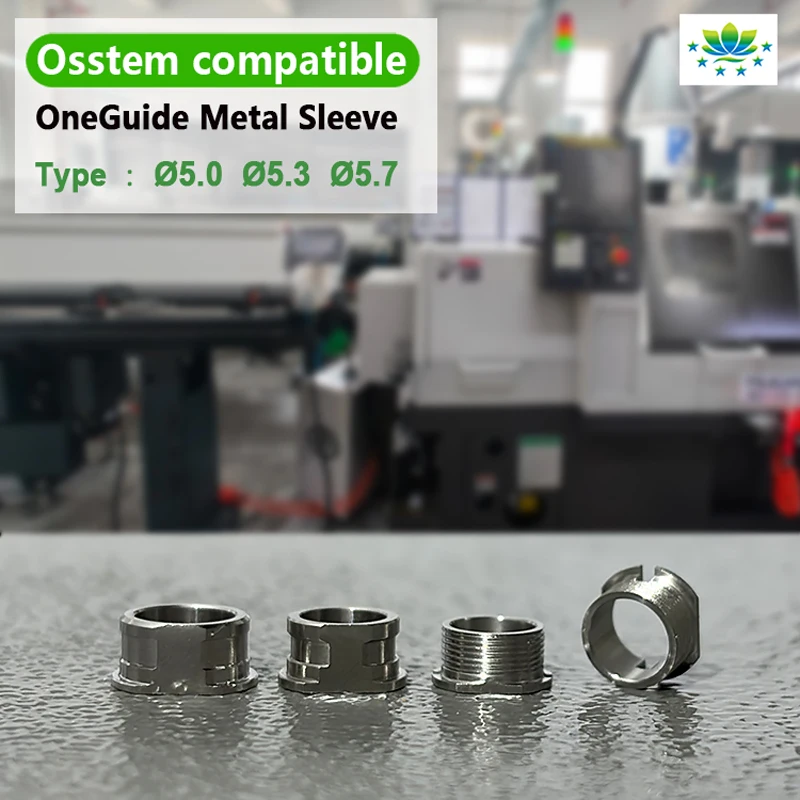 For Osstem TS One Guide Dental Metal Sleeve Titanium Grade 5 Surgical Guide Sleeve for TS System Factory Stock Fast Shipping