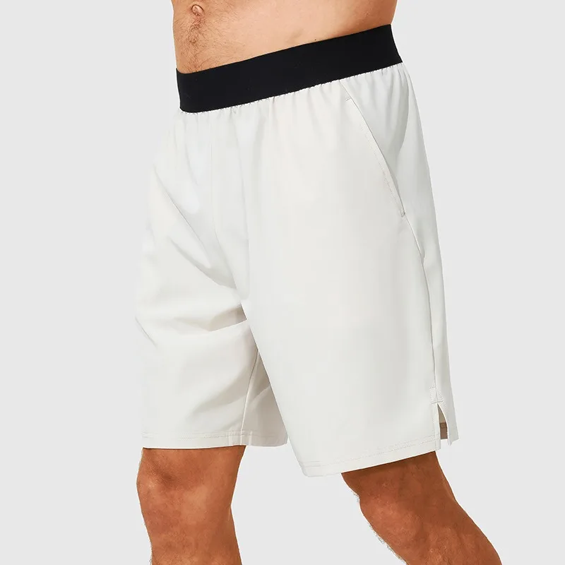 Pantalones cortos informales para hombre, Shorts deportivos transpirables de cintura alta, ligeros y de secado rápido para correr y Fitness, novedad de 2024