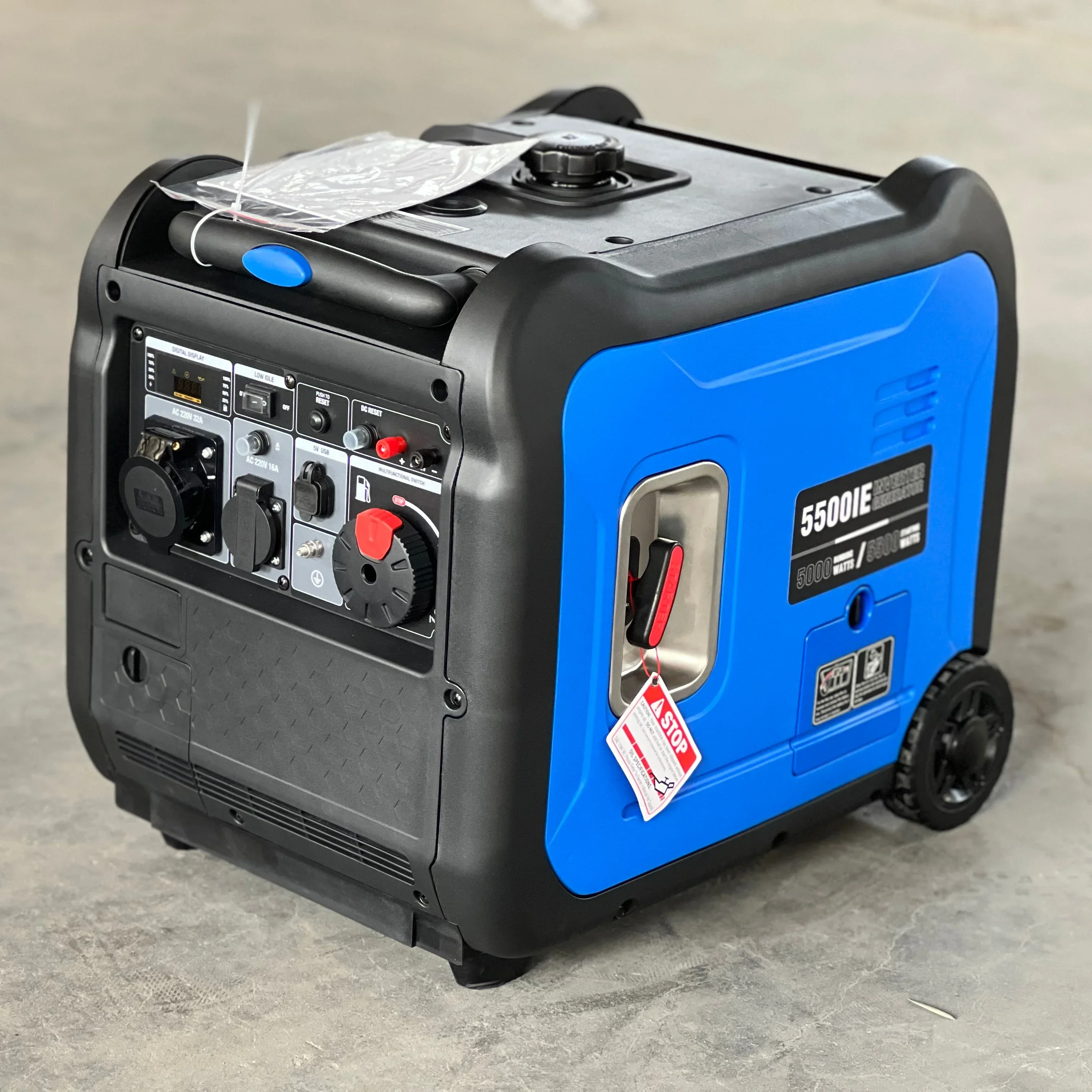 Portable Super Silent Inverter Power Generator 8000W 9000W 10kw Silent Generator Pure Sine Wave Inverter