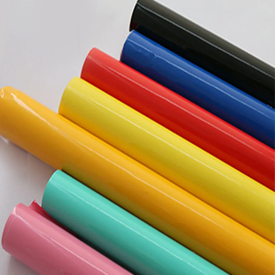 1.52*18m/Roll  Super Glossy Car Vinyl Wrap Film Sticker Foil For HOOD Roof Motorcycle Scooter