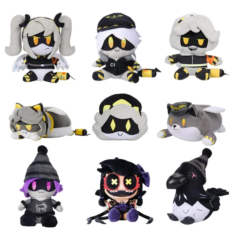 Murder Drones Cyn Plush Uzi N V J DOG Plushie Cartoon Game Anime Stuffed Animal Toys Home Decor Pillow Doll Kids Birthday Gift