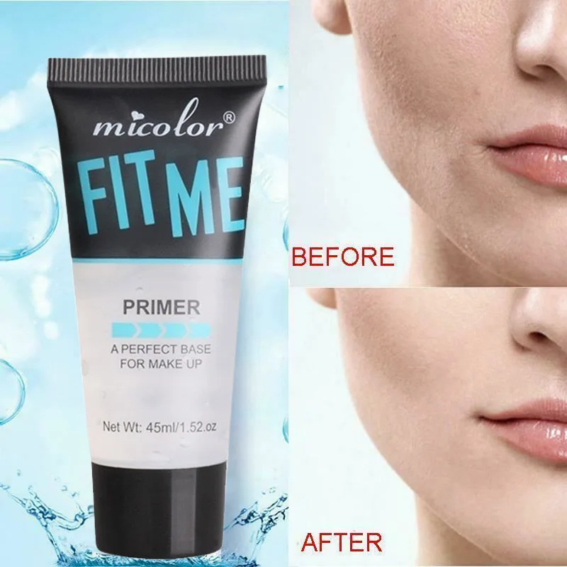 Primer 45g Face Makeup Primer Tri-color Cream Contour Color Isolation Waterproof Makeup Foundation Natural Makeup Base Cream