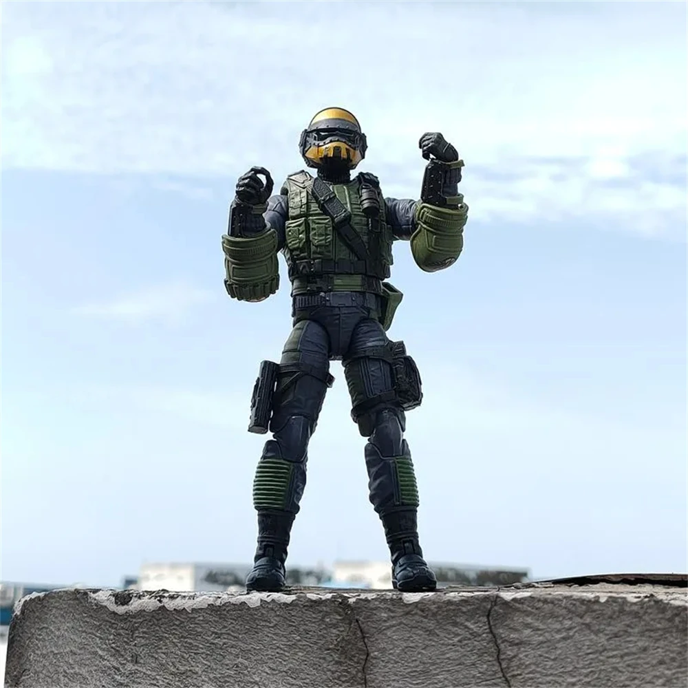 

Hasbro G.i. Joe Steel Power Twilight Guard Genuine Bulk Goods Have Defects Model Doll Action Figure Birthday Gift