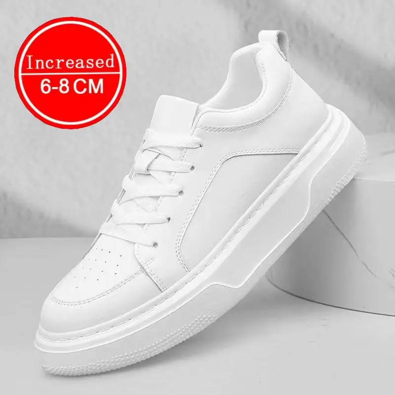 

Повседневная обувь унисекс, увеличивающая рост, новая осенняя стелька, увеличивающая рост, 6/8 см, повседневная модная спортивная обувь больших размеров, рождественский подарок