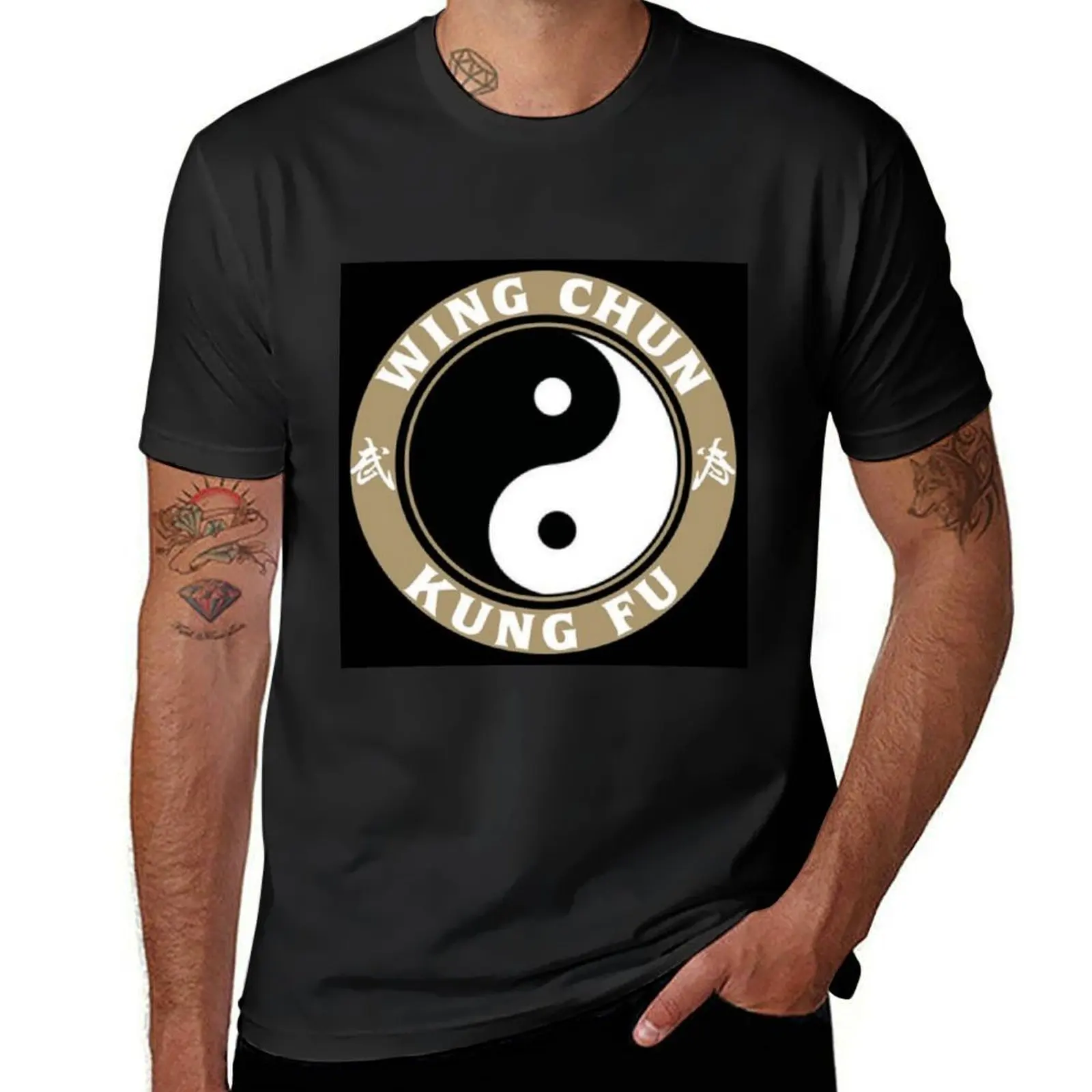 

wing chun T-Shirt cute tops plain cute clothes customizeds Men's t-shirt