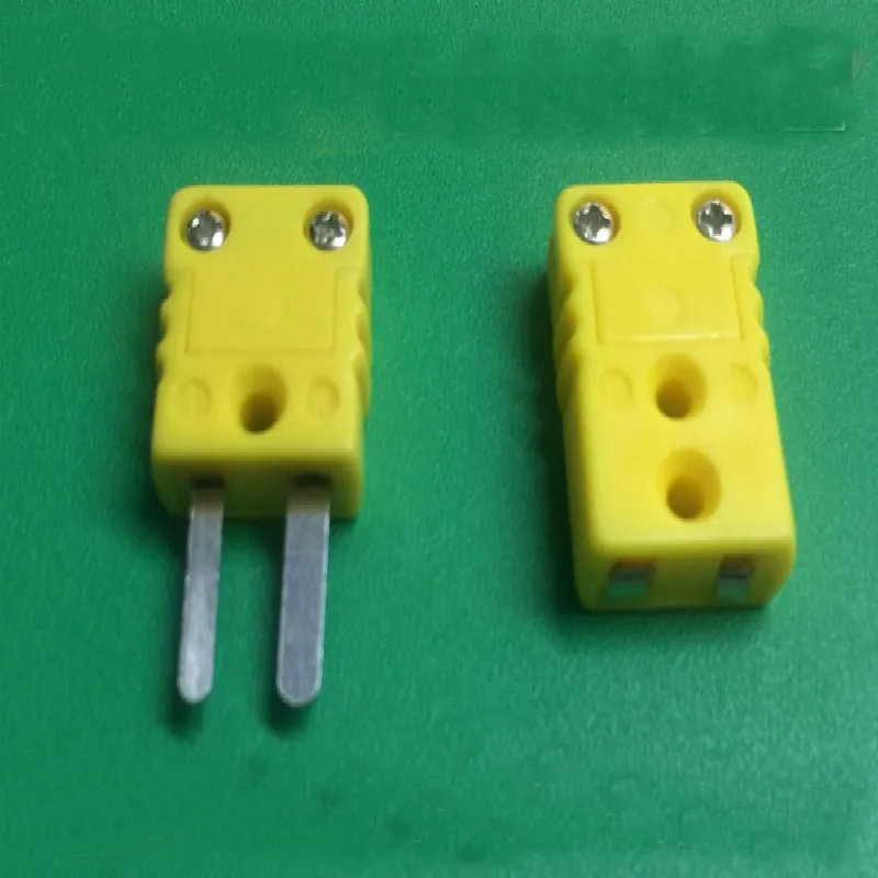 Conector Masculino do Soquete do Conector do Sensor da Temperatura do Par Termoelétrico k tipo