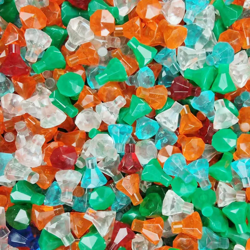 100pcs Building Block Diamonds Gemstones and Jewelry DIY Parts Ore 30153 Compatible with Other Block Accessories