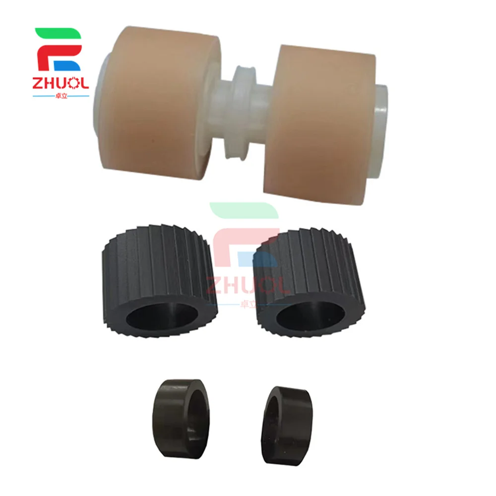 Juego de 2 rodillos de recogida de papel para Canon IR 7105 7095 7086 105 9070 8500 8070 7200 5055 5065 5075 5050 5570 6570 5000 piezas de copiadora