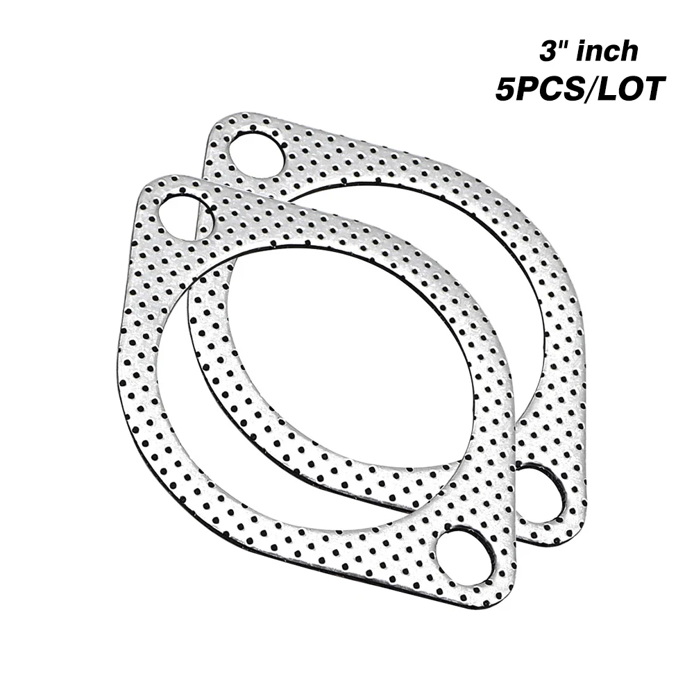Joint de tuyau d\'accès en acier inoxydable, joint de silencieux, 3 po, 79mm, lot de 5 pièces