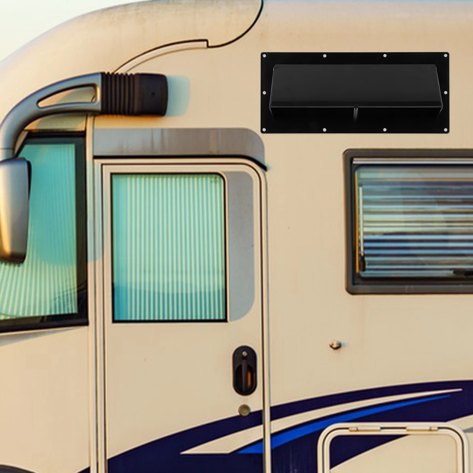 

Rv Exhaust Cover Efficient Air Supply Sleek Design Protector Camper Range Hood Parts Rv Range Vent Cover Camper Stove Vent