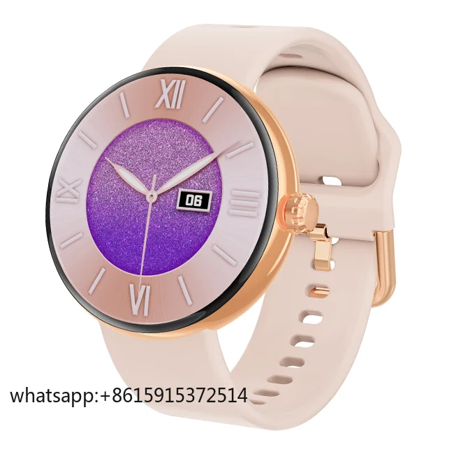 

TLCRETE Amoled Display Smartwatch Hd38 SPO2 HR кровяное давление Высокое качество цифровые умные часы для девочек водонепроницаемые игры