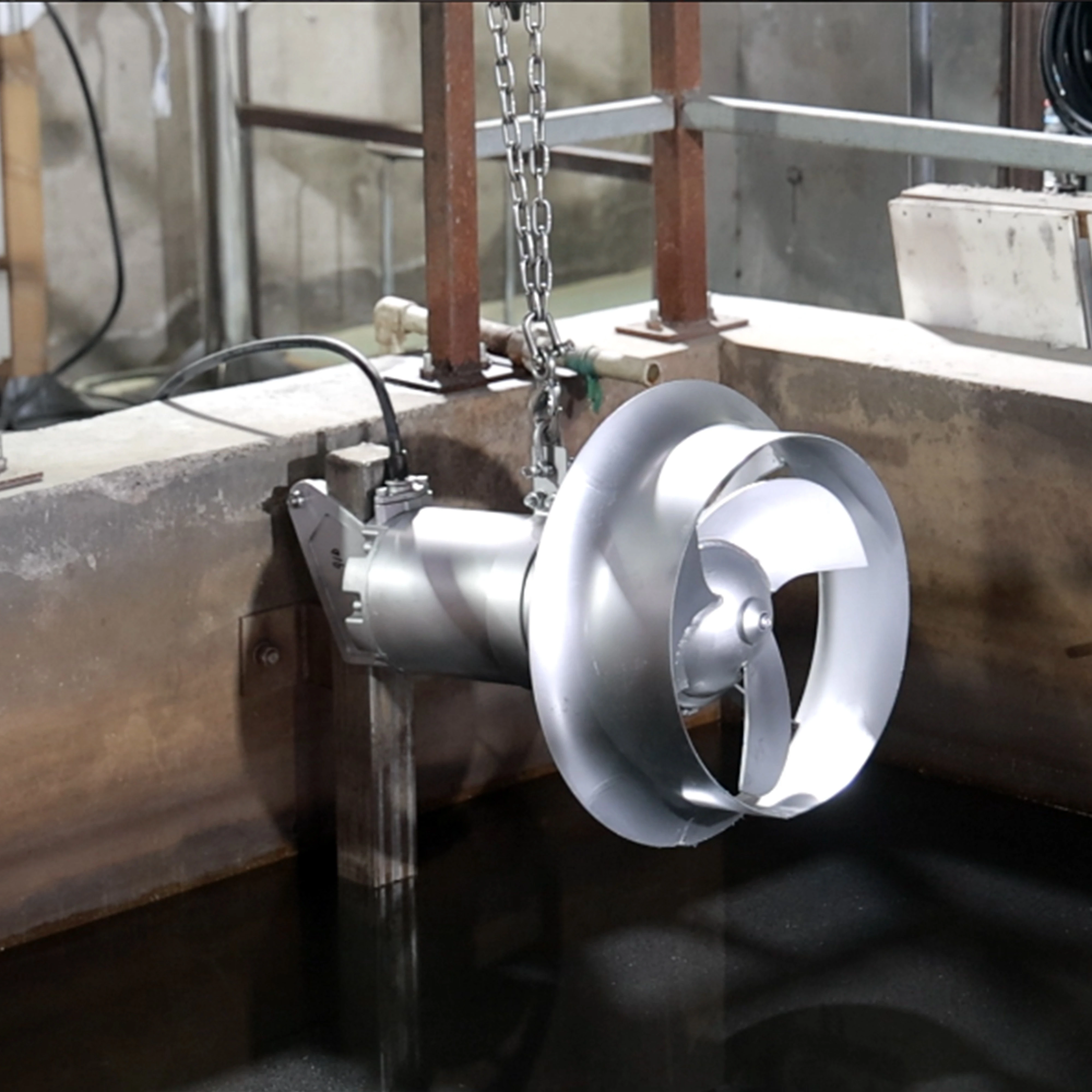 

Submersible Mixer for SBR, Anoxic and Anaerobic Tank Applications