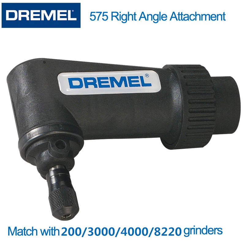 Dremel Accessories for Rotary Tool 4486 Keyless Chuck 225-1 Flexible Shaft 575 Right Angle Adapter 678-1 Guideway Pro Attachment