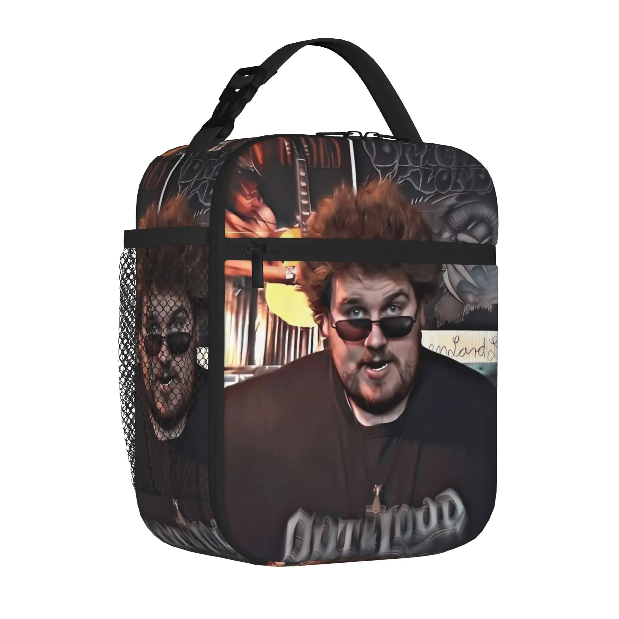 Drachenlord Poster Rainer Winkler Insulated Lunch Tote Bag School Office Superstar Lightweight Thermal Cooler Washable Bento Bag