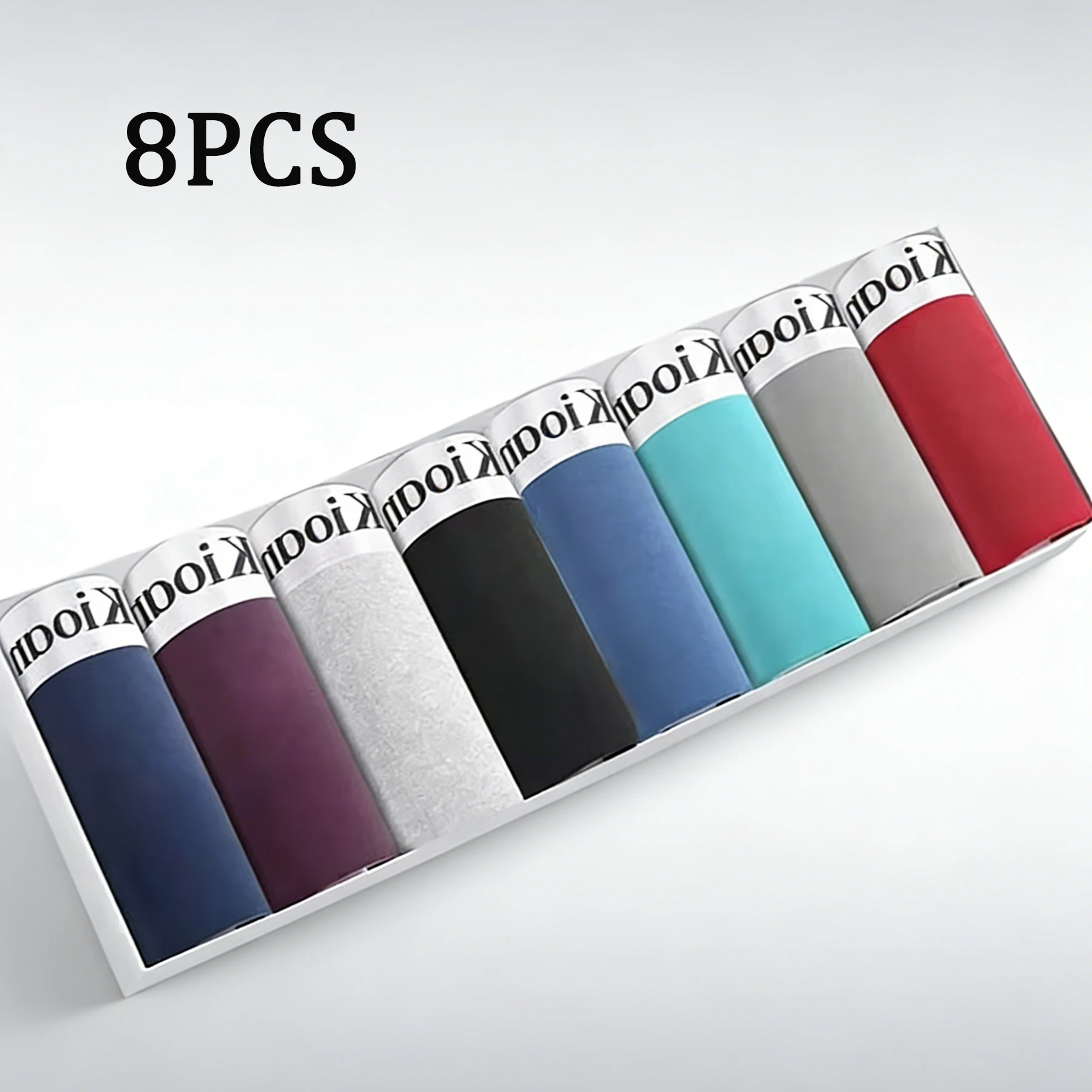 

8 шт./компл. мужское нижнее белье-боксеры, модное сексуальное нижнее белье, антибактериальная мягкая ткань, удобные дышащие шорты-боксеры, мужские трусы