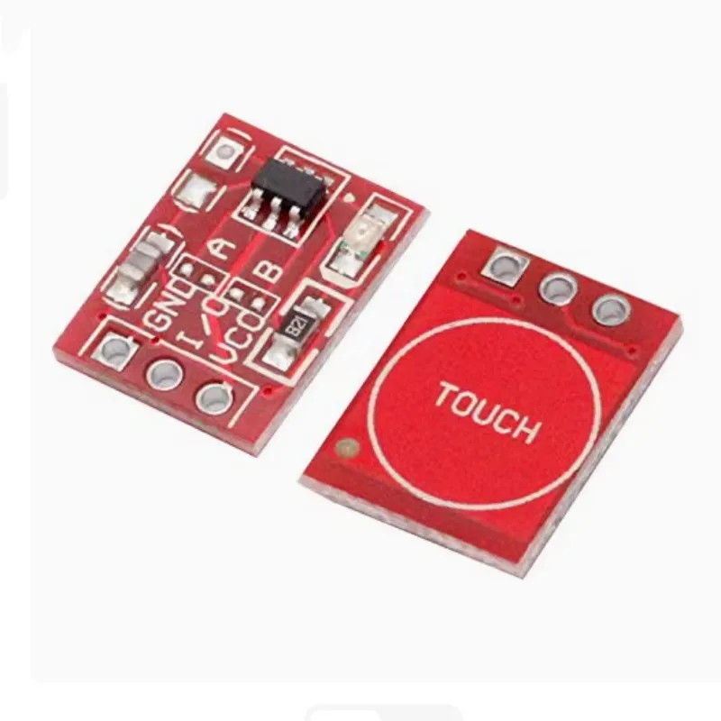 10pcs TTP223 Touch Button Module Capacitor Type Single Channel Self Locking Touch Switch Sensor