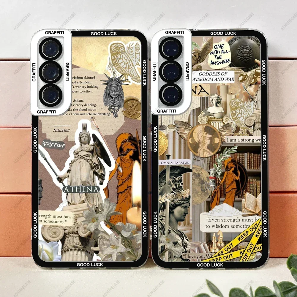 Sculpture Puzzle Phone Case For Samsung Galaxy S20 S21 S22 S23 S24 A12 A13 A21s A22 A31 A32 A71 A72 A73 Plus FE Ultra Soft Cover