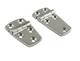 Imagen 1 del producto Bisagra de puerta de montaje de Hardware mejorada, bisagra de barco de alta resistencia inoxidable, cubierta de gabinete de acero, bisagra de acero inoxidable para garaje marino