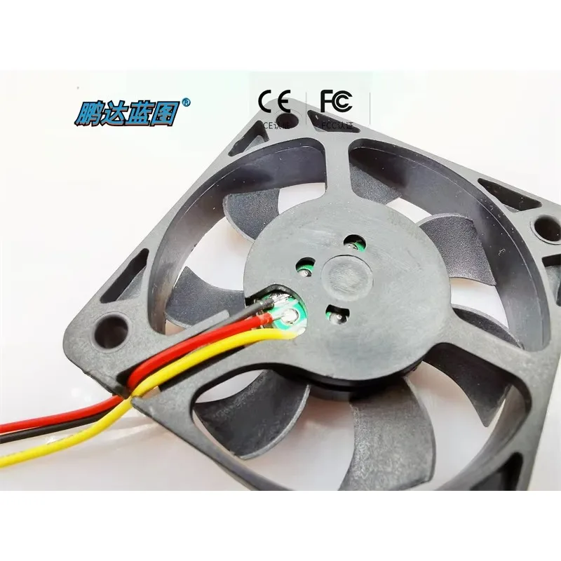 

pa New Blueprint 5010 Трехпроводной вентилятор с гидравлическим подшипником для измерения скорости 12 В 5 см, охлаждающий вентилятор для материнской платы компьютера 50*50*10 мм