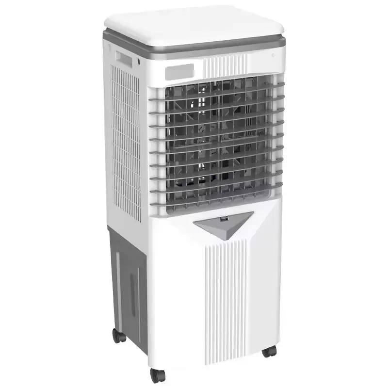 for 30L Solar AC DC Air Cooler Fan with Remote Timer 10000mAh Lithium Battery 9 Speed Rechargeable Misting Cooling Fan