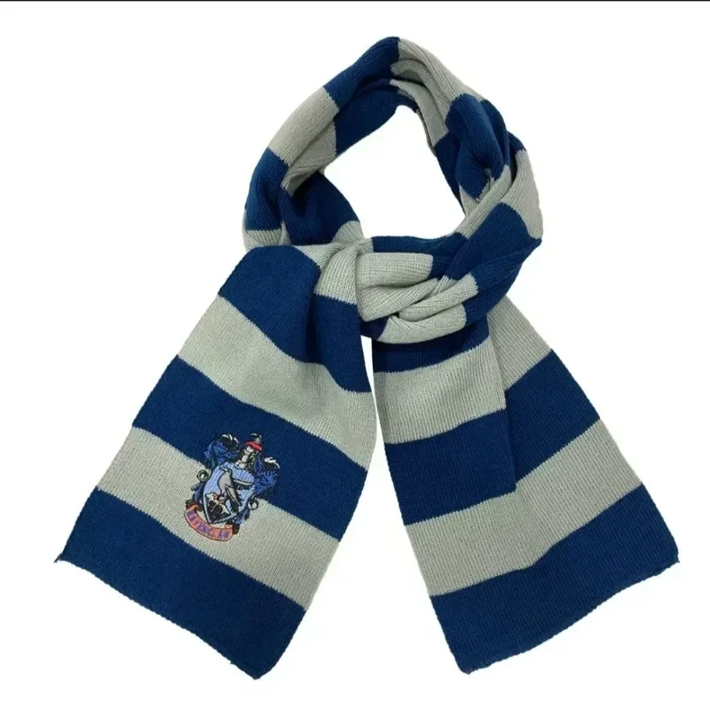 Nueva bufanda kawaii de Harry Potter, accesorio de cosplay, pañuelo para disfraces universitarios, ideal para Halloween y para el uso diario.
