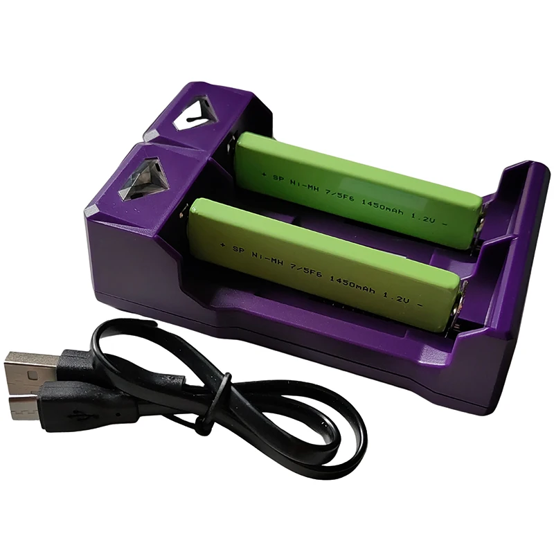 5V 5000mAh Charger Portable UK201 1.2V 7/5F6 NiMH rechargeable Chewing Gum CD Player Battery Charger