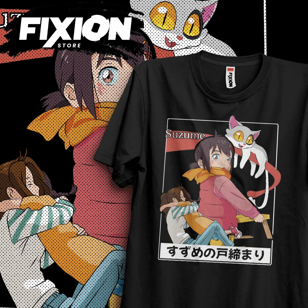 T-shirt en coton Anime pour les amoureux, cadeau de manga, Suzuki Porcelain, toutes tailles, Y1