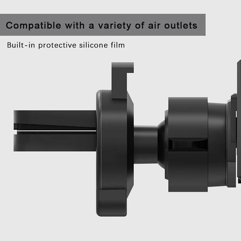 コウモリ型重力バックルタイプの自動車電話ホルダー エアアウトレットナビゲーションサポートフレーム すべての4-6.5インチデバイスに適しています