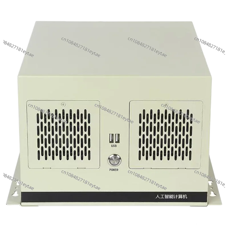 

Compact 4-slot wall-mounted chassis Vision Industrial CNC Support MATX main board ATX power supply artificial intelligence