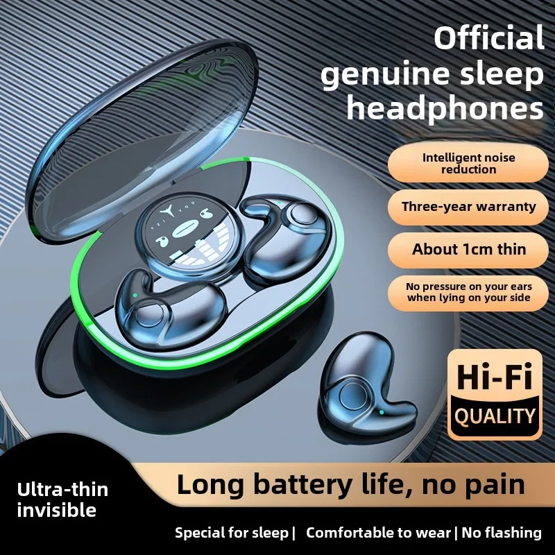 

Cross-border new sleep Bluetooth headset mini in-ear ultra-long endurance running bone conduction Bluetooth headset