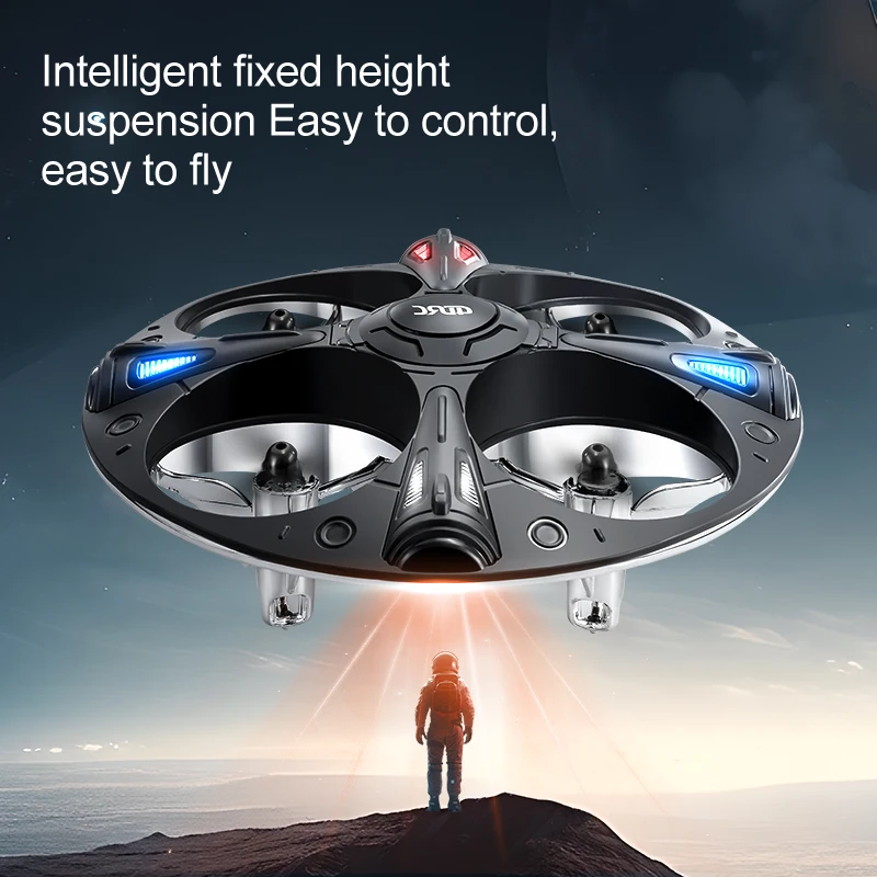 

V43 UFO Shaped Quadcopter Drone Remote-Controlled Handheld Aircraft Flying Saucer Children's Flying Ball Toy Boy Gift