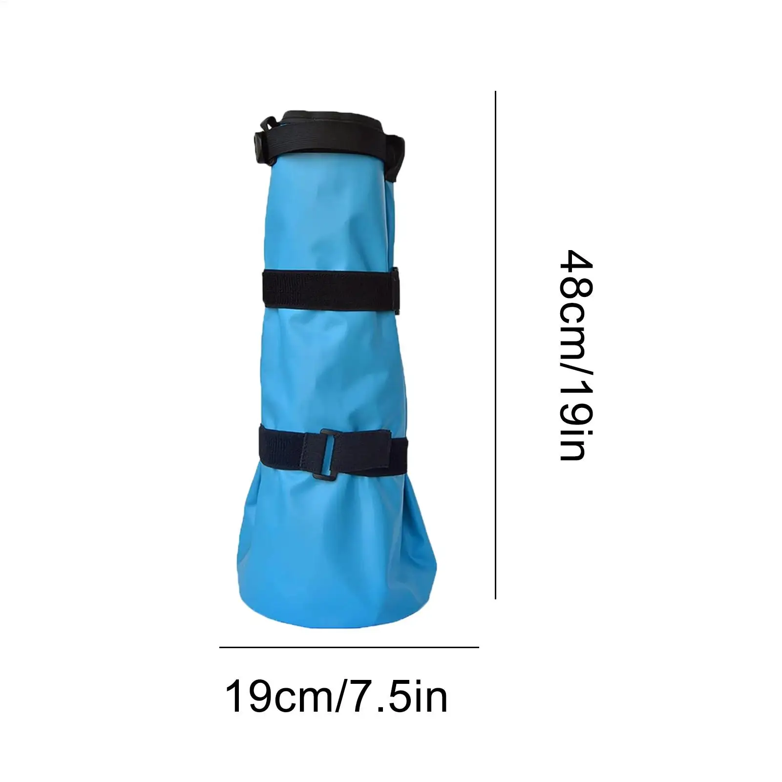 أحذية حافر للخيول حوافر الرعاية دلو مع وسادة إيفا كيس تمرغ الحافر مع الأشرطة لكشك المراعي المستقرة مزرعة الرعاية اليومية #6