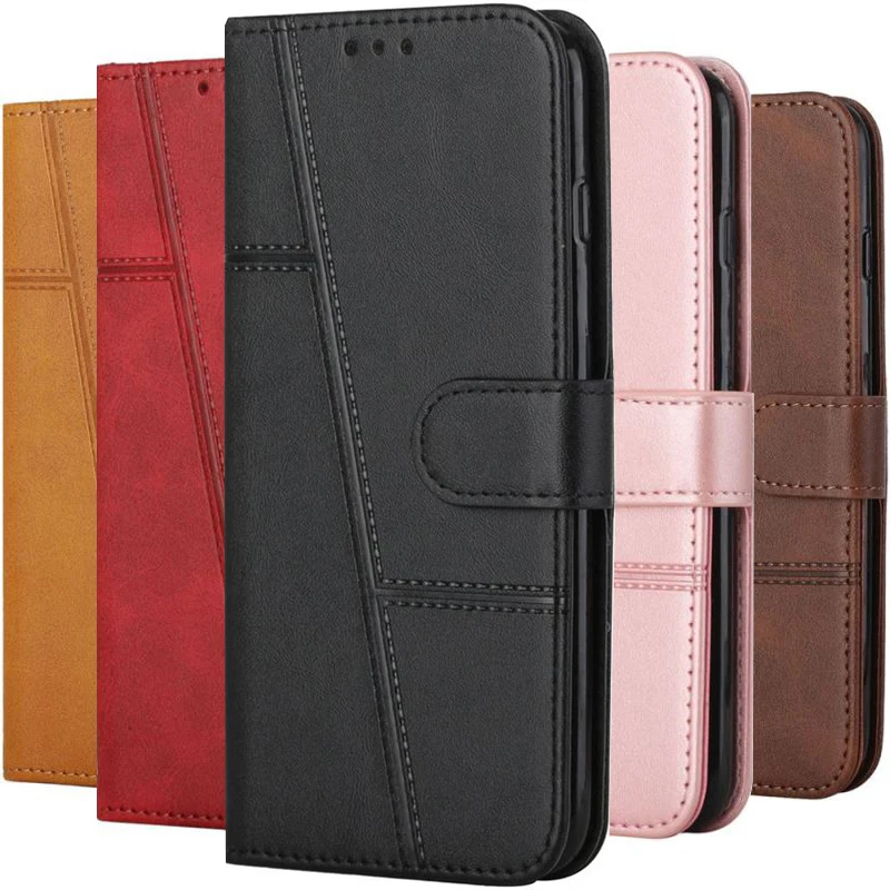 

Leather Case For Samsung Galaxy S22 S21 S20 FE Plus Note 20 Ultra A12 A21S A22 A32 A51 A52 A52S 5G 4G Wallet Protect Cover D09F