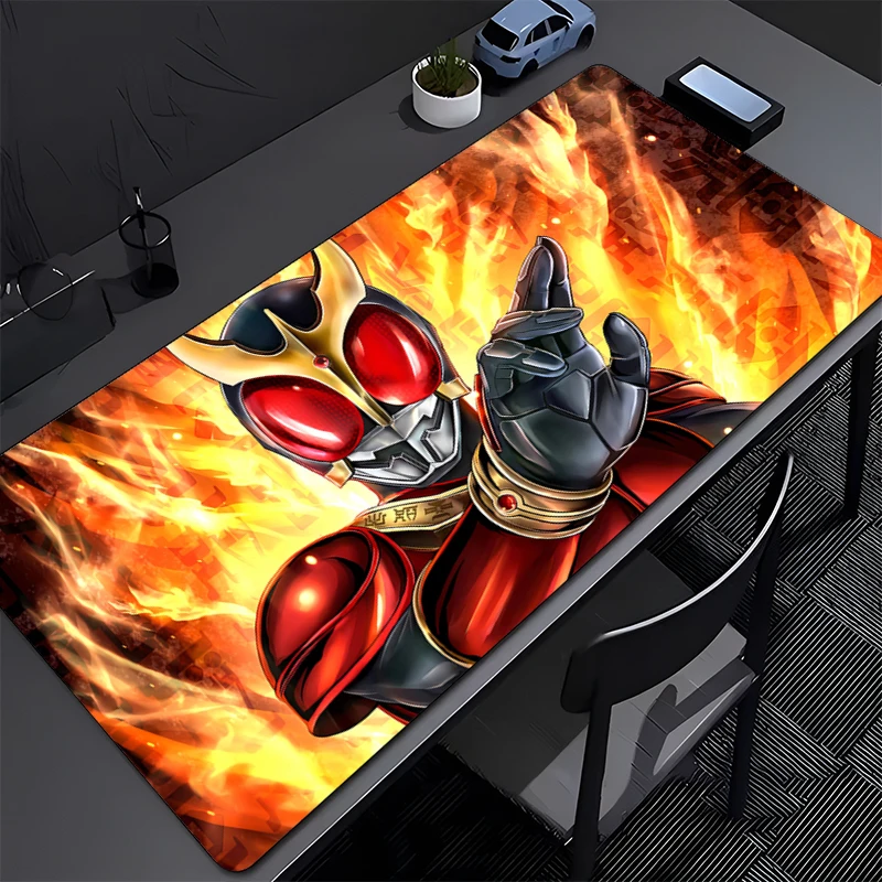 

Kamen Rider Kuuga Mousepad Office Computer Desk Mat Keyboard Mouse Pad Laptop Cushion Large Anti-slip Deskpad PC carpet Mousepad