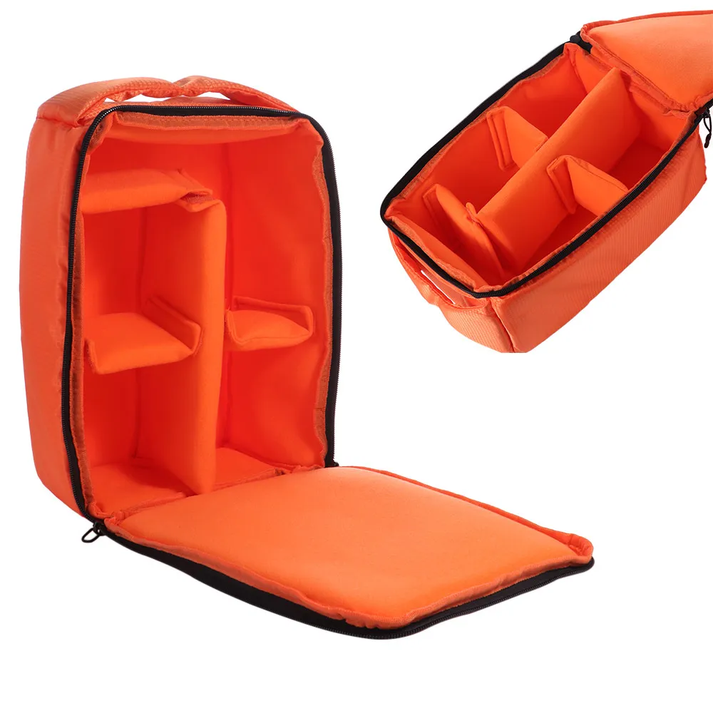 Removable SLR Camera Bag with Handle Waterproof Lenses Storage Case Detachable Divider Foldable Photography Protective Box